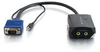 11in Trulink&reg; 2-Port UXGA + 3.5mm Monitor Splitter Cable -- 2006-29588-ADT - Image