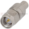 SMA Male (plug) to SMP Male (plug) Smooth Bore Adapter, Passivated Stainless Steel Body, 1.2 VSWR - FMAD1012 - Fairview Microwave Inc.