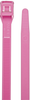 Cable Tie, 389Mm, Nylon 6.6, 124Lb, Pink; Cable Tie Material Panduit - 61AC7766 - Newark, An Avnet Company