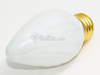 40 Watt, 130 Volt F15 White Fiesta Decorative Bulb - 421040 - bulbs.com