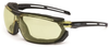 Honeywell Tirade S4042 Universal Polycarbonate Safety Glasses Amber Lens - Black Frame - Straight - 603390-13030 - 603390-13030 - R. S. Hughes Company, Inc.