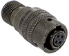 Circular Connector, Plug, Size 8, 4 Position, Cable; Product Range Amphenol - 30M5226 - Newark, An Avnet Company