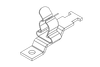 EMC Shield Clamps for Screw Assembly- with or without Integrated Strain Relief - 36925 - icotek Corp