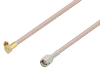 SMA Male to SSMC Plug Right Angle Cable 60 Inch Length Using RG316-DS Coax - PE3C4471-60 - Pasternack