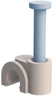 Cable Clamp, Nail-In, Polyethylene/white; Cable Clamp / Clip Type Essentra Components - 66AJ5219 - Newark, An Avnet Company