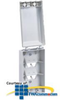 Panduit® Mini-Com Tamper Resistant Faceplates - CFPTR2B - TelephoneStuff.com