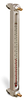Aluminum Liquid Level Gage with Card Thermometer and Shut-off, 11
