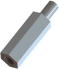 Standoff, Hex Male-Female, 28.58Mm; Standoff Material Essentra Components - 28AH1394 - Newark, An Avnet Company