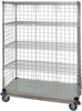 3 Side Dolly Base Enclosed Cart/5Shelves; Height Quantum Storage - 42AC6452 - Newark, An Avnet Company