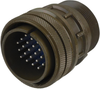 Circular Connector Plug Size 24, 24 Position, Cable; Product Range Amphenol Industrial - 93F1202 - Newark, An Avnet Company