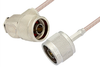 N Male to N Male Right Angle Cable 72 Inch Length Using RG316-DS Coax - PE34207-72 - Pasternack