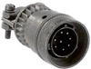 Circular Connector Plug, Size 10, 6 Position, Cable; Product Range Amphenol Industrial - 25C7440 - Newark, An Avnet Company