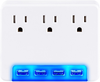 Usb Charger, Type A, 4 Port, Panel; Product Range Cyber Power Systems - 38AH5337 - Newark, An Avnet Company