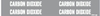 Brady B-946 White on Gray Vinyl Self-Adhesive Pipe Marker - 1 1/8 in Height - 7 in Length - Printed Msg = CARBON DIOXIDE - 90307 - 754476-90307 - R. S. Hughes Company, Inc.