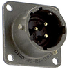 Circular Connector, Receptacle, Size 12, 3 Position, Box; Product Range Amphenol Industrial - 19M7839 - Newark, An Avnet Company