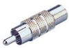 F-Type Jack To Rca Male Plug Adapter; Inter Series Connector A Mcm - 67R9363 - Newark, An Avnet Company