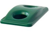 Rubbermaid 269288GR Slim Jim® Green Bottle and Can - 269288GRRM - Wiper Master, Inc.