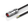 ZK7732-3100-0xxx | B23, Power cable, PUR, 5 G 2.5 mm², drag-chain suitable, key 2 (400 V AC) -  - Beckhoff Automation LLC