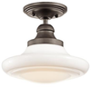 Semi-Flush Mts.-Bowl Style - 600066 - Light Center (The)