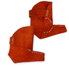 Chicago Protective Apparel Medium Leather Hand Pad - Leather Strap - CPA 715 MD - CPA 715 MD - R. S. Hughes Company, Inc.