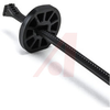 CABLE TIE, BUTTON HEAD, 105 LB TENSILE STRENGTH, 15IN L, .22IN W, BLACK - 70162944 - Allied Electronics, Inc.