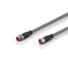 ZK2000-8182-3xxx | Sensor cable, PVC, 8 x 0.25 mm², shielded, fixed installation -  - Beckhoff Automation LLC