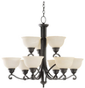 31192-07 Mid. Chandeliers-Glass Up - 754059 - Capital Lighting, Inc.