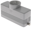 Insulated, Rectangular Hood, size 104.27, 2 Pegs, Top PG29 cable entry - CMV-16L29 - Mencom Corporation