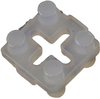 Led Mount, Nylon 6.6; Height Bivar - 91B6006 - Newark, An Avnet Company