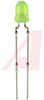 LED; Green;2mcd;3mmDia.;T-1;+/-25deg;565nm;7mA;1.9V Vf;20V Vr;20mW;-40 - 70061504 - Allied Electronics, Inc.