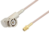 BNC Male Right Angle to SMA Female Cable 36 Inch Length Using RG316 Coax - PE3W04854-36 - Pasternack