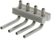 Wire-Board Connector, Header, 4 Position, 0.156In; Connector Systems Amp - Te Connectivity - 51F1559 - Newark, An Avnet Company