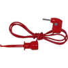 XR Mini-Hook to Meter Pin Plug, 22 AWG PVC Test Lead - 206XR - E-Z-HOOK, a division of Tektest, Inc.