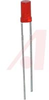 3MM CYLINDRICAL RED LED, LAMP THOLE, BULK - 70062946 - Allied Electronics, Inc.