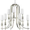 P4678-104 Mid. Chandeliers-Glass Up - 375794 - Capital Lighting, Inc.
