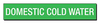Self-Sticking Vinyl Pipe Marker - 7084-1 - Brady Corporation