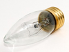 40 Watt, 130 Volt Clear Blunt Tip Decorative Bulb - 405040 - bulbs.com