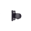 BLACK GLASS DOOR HINGE - GH-34/0/BL-P -- GH-34/0/BL-P - Image