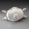 3M 8293T White Standard P100 Molded Cup Particulate Respirator - 051131-49577 - 051131-49577 - R. S. Hughes Company, Inc.