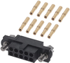 Connector, Rcpt, 10Pos, 2Row, 2Mm; Product Range Harwin - 75Y6400 - Newark, An Avnet Company