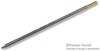 Tip, Soldering, Chisel, 1.4Mm; Tip / Nozzle Width Metcal - 27M9753 - Newark, An Avnet Company