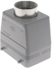Standard, Rectangular Hood, size 66.4, 4 Pegs, Top PG29 cable entry - CAV-50.29 - Mencom Corporation