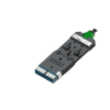 FX DCX Cassette, OS2, 04 Ports LC Duplex to MPO-12 (Female) Base 8 -- FCSD04LD4F