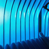 Translucent Concertina Wall -- Folding Bellow Wall