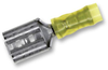 Quick Disconnect Terminal, Female Quick Disconnect, Pidg Faston 110 Series, 0.11