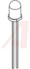 LED; 5MM SUPER ULTRA 565NM GREEN LED DIFF - 70127385 - Allied Electronics, Inc.
