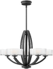 3875SK Mid. Chandeliers-Drum Shades - 685647 - Capital Lighting, Inc.