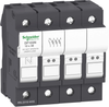 Cartridge Fuse Holder, 32A, 3P+N, 690V Rohs Compliant Schneider Electric - 69AH7584 - Newark, An Avnet Company