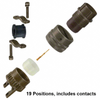 Circular Connector Assemblies - MS3126F-14-19P-ND - DigiKey