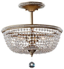 Light Semi Flush - SF301BUS - Murray Feiss Lighting